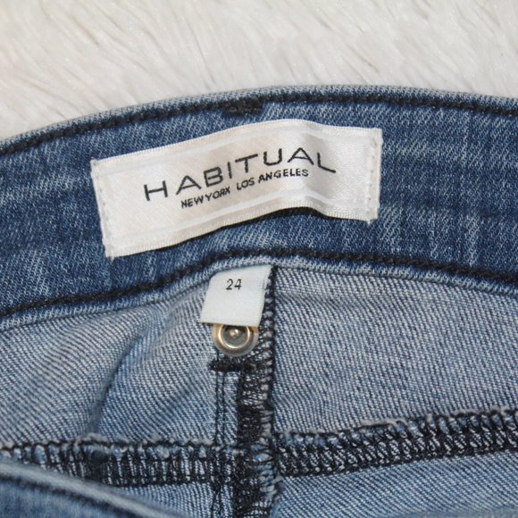 habitual jeans blue sz 24 skinny - Picture 2 of 7